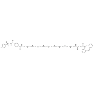 4-(2-(tosylmethyl)acryloyl)benzamide-PEG9-DBCO