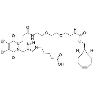 Dibromopyridazinediones-N-CH2-triazole-C5-acid-N'-Propanamido-PEG2-endo-BCN