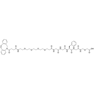 DBCO-PEG4-Gly-Gly-L-Phe-N-[(benzylcarboxymethoxy)methyl]Glycinamide
