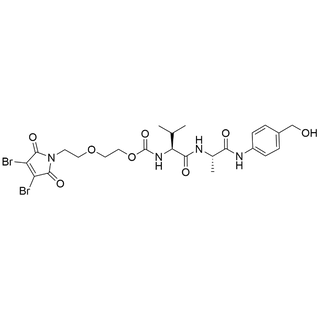 DBM-PEG1-carbamate-Val-Ala-PAB