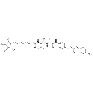 DBM-C8-amido-Val-Ala-PAB-PNP