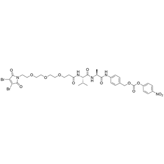 DBM-PEG3-amido-Val-Ala-PAB-PNP