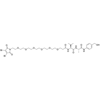 DBM-PEG6-amido-Val-Ala-PAB