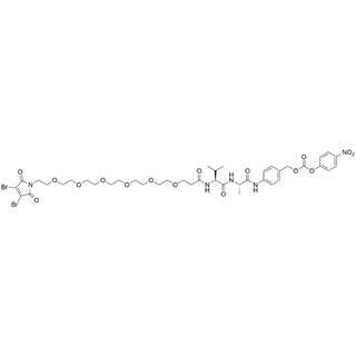 DBM-PEG6-amido-Val-Ala-PAB-PNP