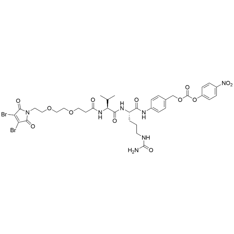 DBM-PEG2-amido-Val-Cit-PAB-PNP | Precise PEG – Precise PEG LLC
