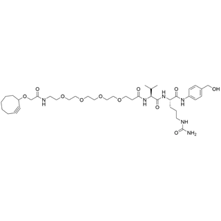 2-(Cyclooct-2-yn-1-yloxy)acetamide-PEG4-amido-Val-Cit-PAB-OH