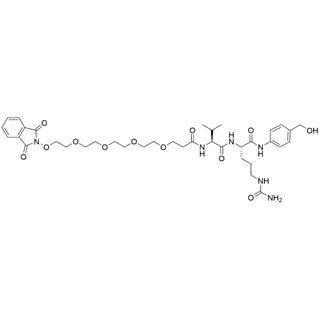 Phthalimidyoxyl-PEG4-Val-Cit-PAB-OH