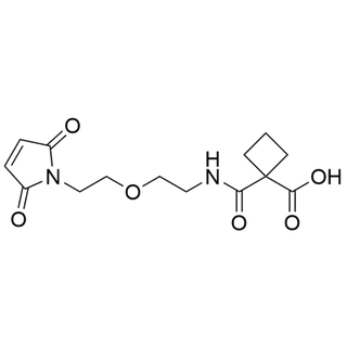 Mal-PEG1-amido-cBu-COOH