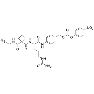 Propargyl-amido-cBu-Cit-PAB-PNP