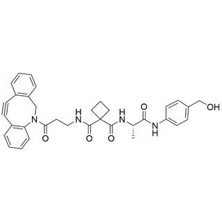 DBCO-NHCO-cBu-Ala-PAB-OH