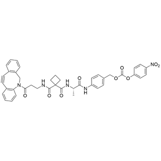 DBCO-NHCO-cBu-Ala-PAB-PNP