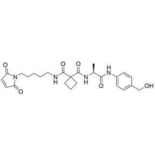 Mal-C5-amido-cBu-Ala-PAB-OH