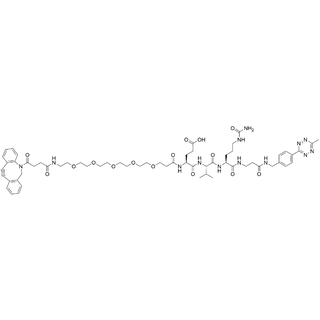 DBCO-PEG5-amido-Glu(OH)-Val-Cit-beta-Ala-amido-Me-Tetrazine