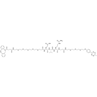 DBCO-PEG5-amido-Glu(OH)-Val-Cit-beta-Ala-amido-PEG3-Me-Tetrazine