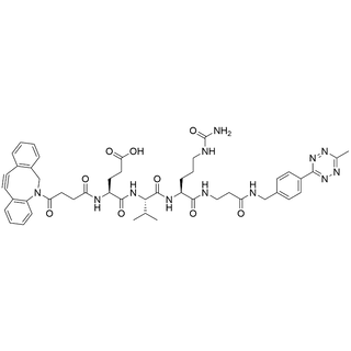 DBCO-Glu(OH)-Val_Cit-beta-Ala-Me-Tetrazine
