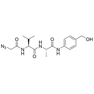 2-Azidoacetyl-Val-Ala-PAB-OH