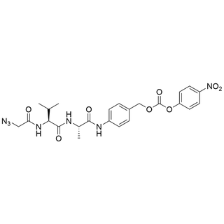 2-Azidoacetyl-Val-Ala-PAB-PNP