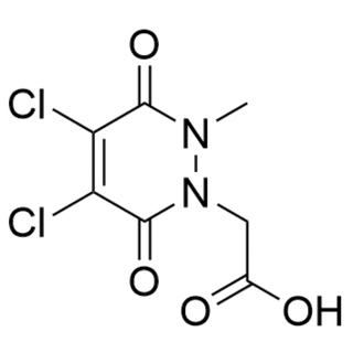 2-(4,5-dichloro-2-methyl-3,6-dioxo-3,6-dihydropyridazin-1(2H)-yl)acetic acid