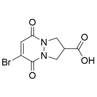 3-(2-methyl-3,6-dioxo-3,6-dihydropyridazin-1(2H)-yl)propanoic acid--bromomethane (1/1)
