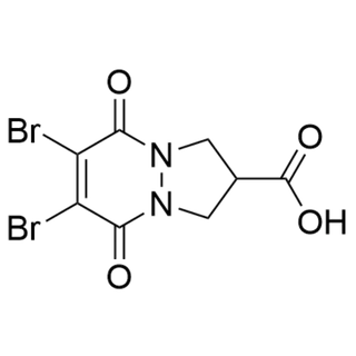 6,7-dibromo-5,8-dioxo-2,3,5,8-tetrahydro-1H-pyrazolo[1,2-a]pyridazine-2-carboxylic acid