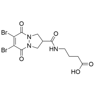 4-(6,7-dibromo-5,8-dioxo-2,3,5,8-tetrahydro-1H-pyrazolo[1,2-a]pyridazine-2-carboxamido)butanoic acid