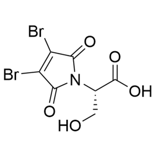 (S)-2-(3,4-dibromo-2,5-dioxo-2,5-dihydro-1H-pyrrol-1-yl)-3-hydroxypropanoic acid