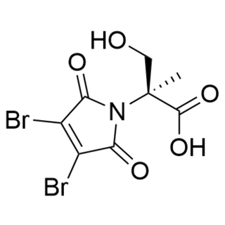 (S)-2-(3,4-dibromo-2,5-dioxo-2,5-dihydro-1H-pyrrol-1-yl)-3-hydroxy-2-methylpropanoic acid