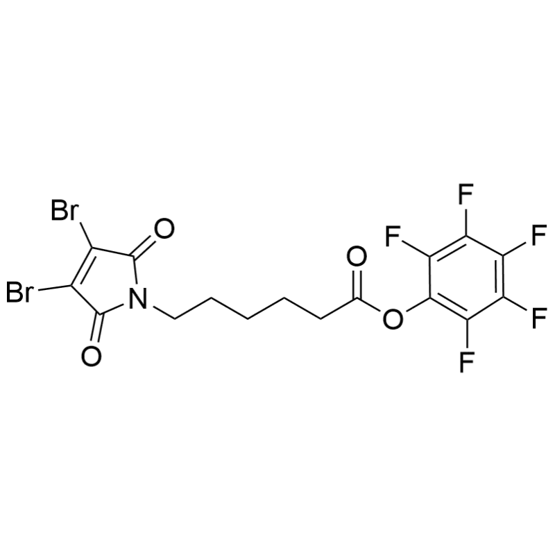 perfluorophenyl 6-(3,4-dibromo-2,5-dioxo-2,5-dihydro-1H-pyrrol-1-yl)hexanoate