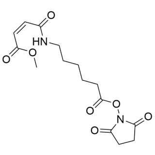 2,5-dioxopyrrolidin-1-yl (Z)-6-(4-methoxy-4-oxobut-2-enamido)hexanoate