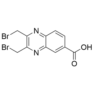 2,3-bis(bromomethyl)quinoxaline-6-carboxylic acid