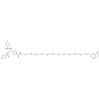 Bis-sulfone-PEG12-NHS Ester