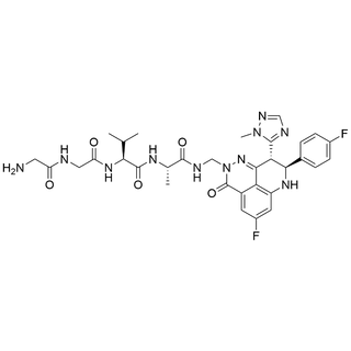 Gly-Gly-Val-Ala-NH-CH2-Talazoparib
