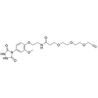 PTAD-PEG3-alkyne