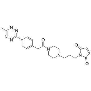 Me-Tetrazine-Bn-amido-Pip-C3-Mal