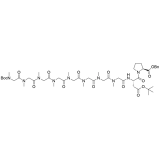 Boc-pSar8-Asp(OtBu)-Pro(OBn)