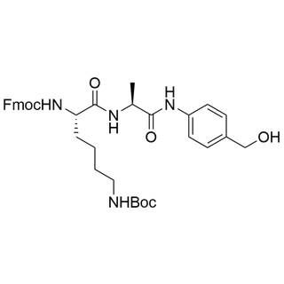 Fmoc-Lys(Boc)-Ala-PAB-OH