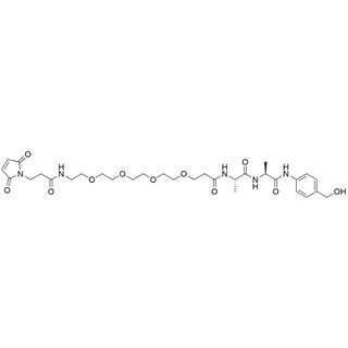 Mal-C3-amido-PEG4-Ala-Ala-PAB-OH