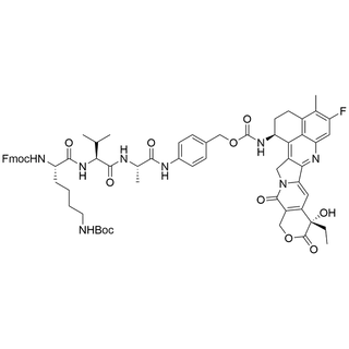 Fmoc-Lys(Boc)-Val-Ala-PAB-Exatecan