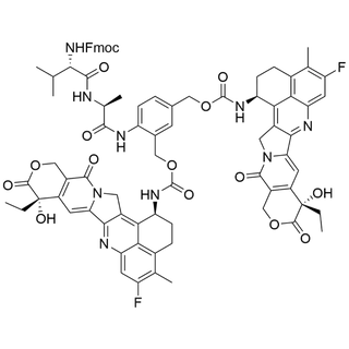Fmoc-Val-Ala-PAB-Bis(Exatecan)