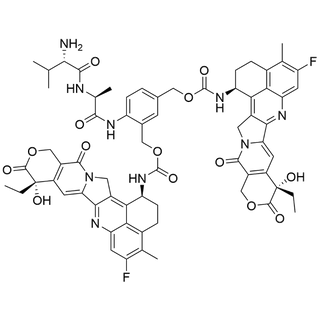 Val-Ala-PAB-Bis(Exatecan)