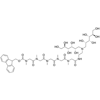 Fmoc-pSar5-EN-(1,1'-iminobis(1-deoxy)-Glucitol)