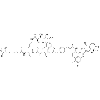 MC-Lys(D-Gluconamide)-Gly-Phe-Gly-PAB-carbamate-Exatecan