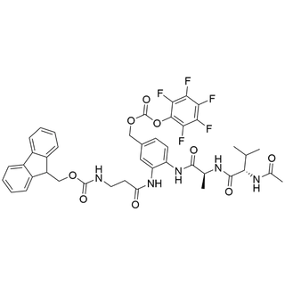 Ac-Val-Ala-PAB-(3-(Fmoc-beta-Ala-NH))-PFP carbonate