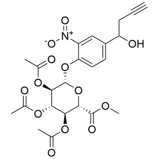 MAC glucuronide linker-2-nitro-(alpha-propargyl)