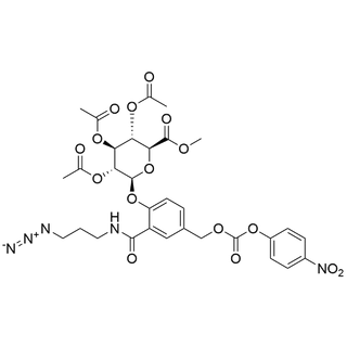 MAC glucuronide linker-2-(3'-azido-1'-propylamide)-PNP