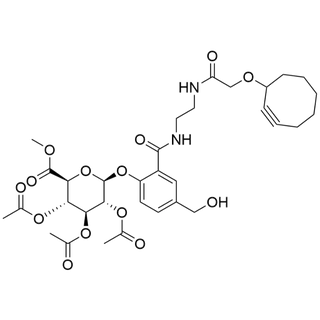 MAC glucuronide linker-2-(cyclooctyne-O-acetamide-CH2CH2-amide)