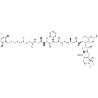 MC-Gly-Gly-Phe-Gly-NHCH2-BHB-Exatecan