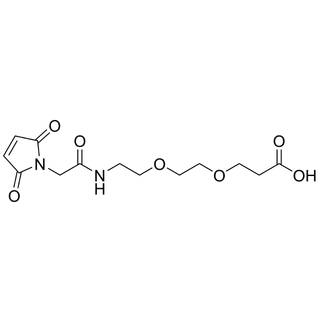 2-Maleimidoacetamide-PEG2-Acid