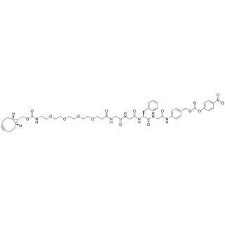 endo-BCN-PEG4-Gly-Gly-Phe-Gly-PAB-PNP