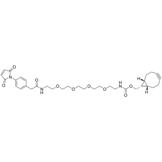 4-N-Maleimidobenzeneacetamide-PEG4-endo-BCN